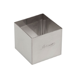 Ateco Stainless Steel Square Dessert Ring, 2