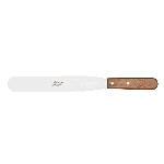 Ateco Wooden-Handle Stainless Steel Spatula