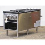 Atosa ATSP-18-2 2-Burner Gas Stock Pot Range, Used Excellent Condition