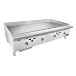 Atosa ATTG-48 CookRite Heavy Duty Griddle Gas, Countertop, 48"W x 28-3/5"D x 15-1/5"H - Natural Gas