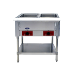 Atosa Hot Food Electric Serving Counter, Steam Table CSTEA-2C - 2 Wells