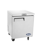 Atosa MGF8405GR Rear Mount Undercounter Freezer 27-1/2"W x 30"D x 34-1/8"H with Solid Door