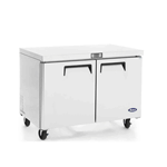 Atosa MGF8406GR Two Section Rear Mount Undercounter Freezer 48-1/4