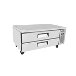 Atosa MGF8451GR One Section Side Mount Refrigerated Chef Base 52-1/16"W X 32-1/16"D X 26-19/32"H with 2 Drawers
