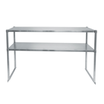 Atosa MROS-4RE Table-Mounted Overshelf 48-1/4"W x 12-8/10"D x 33"H