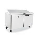 Atosa MSF8303GR Two Door Sandwich Prep Table 60-1/4"W, 17.2 Cu. Ft.