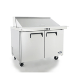 Atosa MSF8306GR Mega-Top Two Door Sandwich Prep Table 48-1/4"W, 13.38 Cu. Ft.