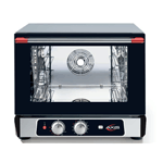 Axis AX-514RH Half-Size Countertop Electric Convection Oven with Humidity, Manual Control - Reversing Fan - 4 Shelves