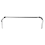 Bakers Pride OEM # S1002X, 17 1/2" Chrome Oven Door Handle