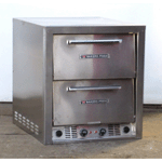 Bakers Pride P-44S Double-Deck Electric Stone Pizza Oven, Used Excellent Condition