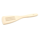 Vollum Beechwood Slotted Spatula 11-3/4"