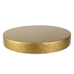 Bez Innovations Gold Floral Leaf Styrofoam Cake Stand, 18"