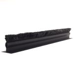 Black Display Divider with Black Parsley Top, 27" Long x 2-1/2" High