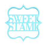 Blank Canvas by Sweet Stamp, Plaque Cutter 