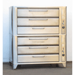 Blodgett 981/981 Double Deck Gas Pizza Oven, Used Excellent Condition