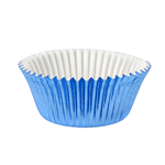Blue Foil Cupcake Liners, 2" Dia. x 1 1/4" High, Pack of 500 