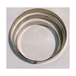 Bone-Dust-Scraper Replacement Blade, Round, Stainless Steel