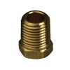 Brass Hex Head Plug; 1/4" MPT