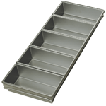 Focus Foodservice 5 Strap Bread Pan, 8-1/4" x 3-3/4" x 2-3/4"