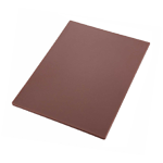 Brown Polyethylene Cutting Board, 15" x 20" x 1/2" Thick