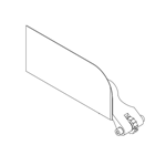 Butcher Boy 20340 Thickness Gauge Plate Right Hand