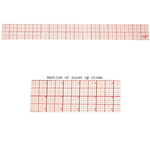 C-Thru Inch Ruler. Inches broken down in 16ths. Overall length: 18