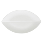 CAC China Flat Leaf Serving Platter - Case of 12