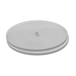 CakeSafe Set of 2 Round Acrylic Discs, 6.5" with Center Hole 