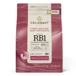Callebaut Ruby Couverture Callets, 5.5 Lbs.