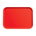 Cambro 1520CL163 Camlite Tray 15 Inch x 20-1/4 Inch, Rose Red - Pack of 12