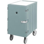 Cambro 1826LTCSP401 Camcart for Trays and Sheet Pans, Single Compartment; W/ Security Package - Slate Blue