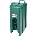 Cambro 500LCD Camtainer, Insulated Beverage Server, 4-3/4 Gal.