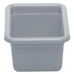 Cambro 912CBP180 Small Utility Poly Cambox, Light Gray - Pack of 12