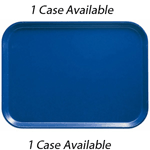 Cambro Camtray 1418123 14" x 18" Amazon Blue - Pack of 12