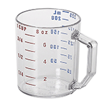 Cambro Graduated Clear Measuring Cup, 1 Cup