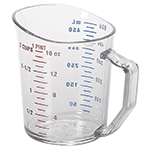 Cambro Graduated Clear Measuring Cup, 1 Pint