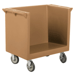 Cambro TDC2029157 Tray & Dish Cart: CART ONLY - Coffee Beige