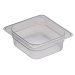 Cambro Translucent Sixth Size Food Pan x 2-1/2 deep
