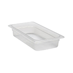 Cambro Translucent Third Size Food Pan, 2-1/2 Deep
