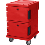 Cambro UPC1200158 Ultra Camcart for Food Pans - Hot Red