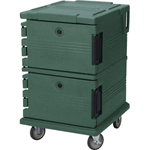 Cambro UPC1200192 Ultra Camcart for Food Pans - Granite Green