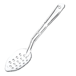 Carlisle 11" Clear Perforated Serving Spoon 
