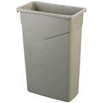 Carlisle 34202306 TrimLine Waste Container 23 gal - Beige