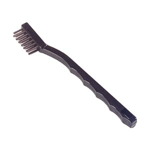 Carlisle 4067500 7.25" Toothbrush Style Utility Brush with S/S Bristles