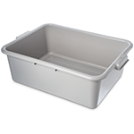 Carlisle 44011 Cheese/Bus Box - 20" x 15" x 7" Deep - NSF approved - Grey