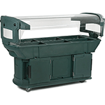 Carlisle 7711-Fn Maximizer Food Bar 6 ft - Forest Green