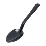 Carlisle Black 11" Solid Serving Spoon