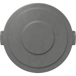 Carlisle Bronco Round Gray Lid for 44 Gallon Waste Container