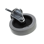 Carlisle CC4CSB00 4" Gray Swivel Caster Without Brake