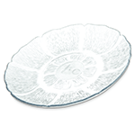 Carlisle Clear Petal Mist Plate 7-11/16